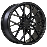 Ruffino Wheels - Inception - Black - Black Magic - 19" x 8.5", 35 Offset, 5x112 (Bolt Pattern), 66.6mm HUB