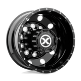 ATX - AO405 TREX - Black - GLOSS BLACK MILLED - 24.5" x 8.25", -168 Offset, 10x285.75 (Bolt Pattern), 220.1mm HUB