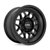 KMC Wheels - KM725 TERRA - Black - SATIN BLACK - 20" x 9", 0 Offset, 5x127 (Bolt Pattern), 71.5mm HUB