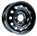 RTX Wheels - Steel Wheel - Black - Black - 16" x 6.5", 40 Offset, 6x139.7 (Bolt Pattern), 92.3mm HUB