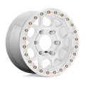KMC Wheels - KM444 MESA FORGED BEADLOCK - Silver - RAW MACHINED - 17" x 9", -12 Offset, 8x165.1 (Bolt Pattern), 125.1mm HUB