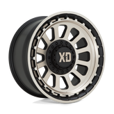 XD Series - XD856 OMEGA - Black - SATIN BLACK WITH BRONZE TINT - 20" x 10", -18 Offset, 5x139.7, 150 (Bolt Pattern), 110.1mm HUB