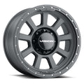 Vision Wheel Off-Road - 350 OJOS - Black - Satin Black - 17" x 9", -12 Offset, 8x170 (Bolt Pattern), 125.2mm HUB