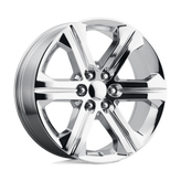 OE Creations - PR191 - Chrome - CHROME - 22" x 9", 24 Offset, 6x139.7 (Bolt Pattern), 78.1mm HUB