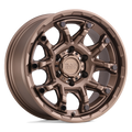 Black Rhino - ARK - Bronze - Bronze with Gloss Black Bolts - 17" x 8.5", -18 Offset, 5x127 (Bolt Pattern), 71.5mm HUB