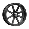 MSA Offroad Wheels - M12 DIESEL - Black - GLOSS BLACK - 20" x 7", 10 Offset, 4x137 (Bolt Pattern), 112.1mm HUB