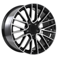 ART - Replica 156 - Black - Gloss Black - Machined Face - 20" x 9.5", 45 Offset, 5x130 (Bolt Pattern), 71.5mm HUB