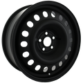 Envy Wheels - NX4 STEEL WHEEL - Black - FLAT BLACK - 17" x 6.5", 44 Offset, 5x100 (Bolt Pattern), 57.1mm HUB