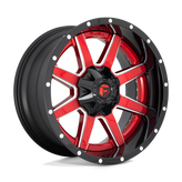 Fuel - D250 MAVERICK - GLOSS RED - 22" x 12", -44 Offset, 8x165.1 (Bolt Pattern), 125.1mm HUB