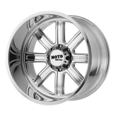 Moto Metal - MO402 - Polished - Polished - 22" x 14", -76 Offset, 8x170 (Bolt Pattern), 125.1mm HUB