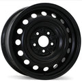 Fast Wheels - Steel - Black - Black - 16" x 6.5", 38 Offset, 5x114.3 (Bolt Pattern), 67.1mm HUB