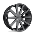 DUB - S219 SHOT CALLA - Black - GLOSS BLACK - 24" x 10", 20 Offset, 6x139.7 (Bolt Pattern), 106.1mm HUB