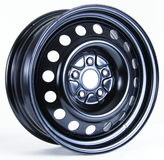 RTX Wheels - Steel Wheel - Black - Black - 17" x 7", 40 Offset, 5x114.3 (Bolt Pattern), 60.1mm HUB