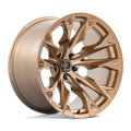 Fuel - D805 FLAME - Bronze - PLATINUM BRONZE - 22" x 12", -44 Offset, 5x127 (Bolt Pattern), 71.5mm HUB