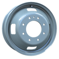 Envy Wheels - Dually Steel Wheel - Grey - GREY - 17" x 6.5", 143 Offset, 8x200 (Bolt Pattern), 142mm HUB