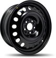 DTD - Steel - Black - Black - 17" x 7", 42 Offset, 5x114.3 (Bolt Pattern), 64.1mm HUB