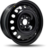 DTD - Steel - Black - Black - 17" x 7", 42 Offset, 5x114.3 (Bolt Pattern), 64.1mm HUB