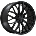 Ruffino Wheels - Teknik - Black - Black Magic - 18" x 8", 35 Offset, 5x114.3 (Bolt Pattern), 73.1mm HUB