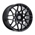 OE Creations - PR178 - Black - SATIN BLACK - 18" x 10", 45 Offset, 5x114.3 (Bolt Pattern), 70.7mm HUB