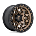 Fuel - D785 UNIT - Bronze - BRONZE WITH MATTE BLACK RING - 17" x 9", 1 Offset, 5x127 (Bolt Pattern), 71.5mm HUB