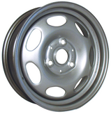 RTX Wheels - Steel Wheel - Grey - Grey - 15" x 5.5", 22 Offset, 3x112 (Bolt Pattern), 57.1mm HUB