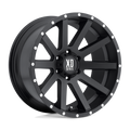 XD Series - XD818 HEIST - Black - Satin Black - 20" x 9", 18 Offset, 6x135 (Bolt Pattern), 87.1mm HUB