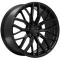 Ruffino Wheels - Teknik - Black - Gloss Black - 20" x 9", 35 Offset, 5x114.3 (Bolt Pattern), 73.1mm HUB