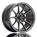 Advanti - Storm S1 - Grey - Matte Grey - 15" x 7", 35 Offset, 4x100 (Bolt Pattern), 73.1mm HUB