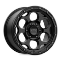 KMC Wheels - KM541 DIRTY HARRY - Black - TEXTURED BLACK - 17" x 8.5", 18 Offset, 6x114.3 (Bolt Pattern), 66.1mm HUB