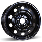 RSSW - Steel - Black - Black - 17" x 7.5", 52 Offset, 5x114.3 (Bolt Pattern), 70.5mm HUB