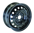 RTX Wheels - Steel Wheel - Black - Black - 15" x 5.5", 40 Offset, 4x100 (Bolt Pattern), 60.1mm HUB