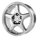 OE Creations - PR103 - Chrome - CHROME - 17" x 9.5", 38 Offset, 5x120.65 (Bolt Pattern), 70.7mm HUB