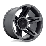 Fuel - D764 SFJ - Gunmetal - MATTE GUN METAL - 22" x 14", -75 Offset, 5x127, 139.7 (Bolt Pattern), 87.1mm HUB