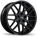 Fast Wheels - FC12 - Black - Metallic Black - 18" x 8", 45 Offset, 5x120 (Bolt Pattern), 72.6mm HUB
