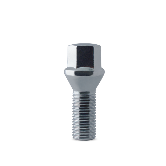 Mr.Lugnut - Conical Seat Chrome Bolt 16mm x 1.50 Closed-end - Acorn - 29 mm Shank - 17mm, 19mm Hex