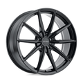 Petrol Wheels - P4B - Black - GLOSS BLACK - 18" x 8", 40 Offset, 5x108 (Bolt Pattern), 72.1mm HUB