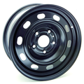 RTX Wheels - Steel Wheel - Black - Black - 17" x 7", 30 Offset, 5x139.7 (Bolt Pattern), 78.1mm HUB