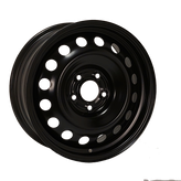 DTD - Steel - Take-Off - Black - Black - 16" x 6.5", 37 Offset, 5x110 (Bolt Pattern), 65.1mm HUB