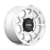 KMC Powersports - KS137 TORO S UTV - Silver - MACHINED - 15" x 7", 10 Offset, 4x156 (Bolt Pattern), 115.1mm HUB