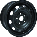 RTX Wheels - Steel Wheel - Black - Black - 15" x 6.5", 45 Offset, 5x114.3 (Bolt Pattern), 60.1mm HUB