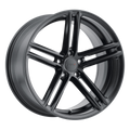 TSW Wheels - CHAPELLE - Gunmetal - MATTE BLACK - 20" x 8.5", 2 Offset, 5x120 (Bolt Pattern), 76.1mm HUB