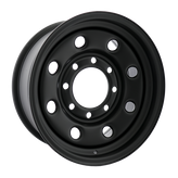 Envy Wheels - NX4 STEEL WHEEL - Black - FLAT BLACK - 16" x 7", 6 Offset, 8x170 (Bolt Pattern), 125mm HUB