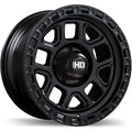 Fast HD - Summit - Black - Satin Black - 17" x 9", -5 Offset, 5x127 (Bolt Pattern), 71.5mm HUB