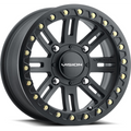 Vision Wheel ATV - 356 MANX BL2 - Black - SATIN BLACK - 15" x 7", 13 Offset, 4x156 (Bolt Pattern), 131.1mm HUB