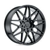 Status Wheels - GRIFFIN - Black - Gloss Black - 24" x 9.5", 30 Offset, 5x120 (Bolt Pattern), 76.1mm HUB