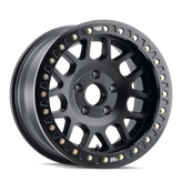 Dirty Life - MESA RACE - Black - MATTE BLACK - 17" x 9", -12 Offset, 8x170 (Bolt Pattern), 130.8mm HUB