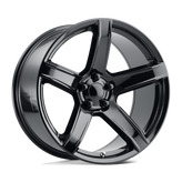 OE Creations - PR209 - Black - GLOSS BLACK - 20" x 9.5", 15 Offset, 5x115 (Bolt Pattern), 71.5mm HUB