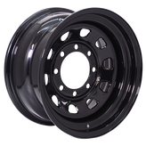 Envy Wheels - 101MB D WINDOW - Black - GLOSS BLACK - 16" x 8", 0 Offset, 8x170 (Bolt Pattern), 131mm HUB