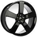 ART - Replica 294 - Black - Gloss Black - 22" x 9", 43 Offset, 5x120 (Bolt Pattern), 72.6mm HUB