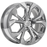 ART - Replica 183 - Silver - Silver - 18" x 8", 45 Offset, 5x114.3 (Bolt Pattern), 64.1mm HUB